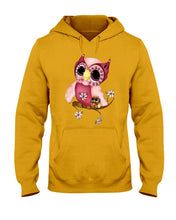Load image into Gallery viewer, Lovely Tote Bag Owl Perchs On Branch Gift For Owl Lovers Hoodie
