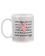 Load image into Gallery viewer, Ballet Words Pink Pattern Gift For Ballet Dancer Mug
