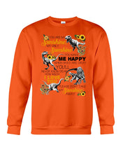 Load image into Gallery viewer, My Only Sunshine Make Me Happy Special Custom Design Sweatshirt
