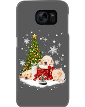 Load image into Gallery viewer, Funny Golden Retrievers Sleep In Red Boots Gift For Dog Lovers Phone case
