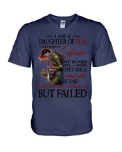 Load image into Gallery viewer, I’m A Daughter Of God Who Was Born In September Trending Gift For Birthday Guys V-Neck

