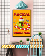 Load image into Gallery viewer, Tennis Players Magical Christmas Snowman Gift For Women Vertical Poster
