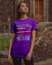 Load image into Gallery viewer, Weather Outside Frightful Sewing Let Us Sew Guys Tee
