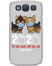 Load image into Gallery viewer, Tzu Shih 2020 The Year When Shit Got Real Custom Design Phone case
