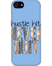 Load image into Gallery viewer, Baseball Hustle Hit Never Quit Gift For Lovers Phone case
