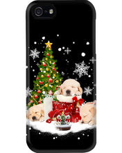 Load image into Gallery viewer, Funny Golden Retrievers Sleep In Red Boots Gift For Dog Lovers Phone case
