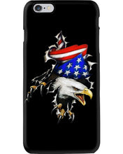 Load image into Gallery viewer, Eagle Giant Scratch USA Flag Gift For Women Phone case
