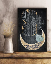 Load image into Gallery viewer, Daughter Gift For Wonderful Mom  You're My Inspiration Vertical Poster
