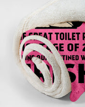 Load image into Gallery viewer, Toilet Paper Shortage Of 2020 Being Quarantined With My   Irish  Personalized Nation Fleece Blanket
