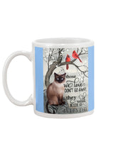 Load image into Gallery viewer, Siamese Cat Red Cardinals Those We Love Mug
