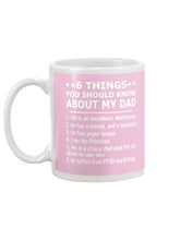Load image into Gallery viewer, 5 Things You Should Know About My Dad Gift For Marksman Mug

