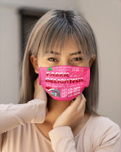Load image into Gallery viewer, Weather Outside Frightful Sewing Let Us Sew Cloth Face Mask
