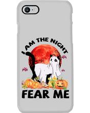 Load image into Gallery viewer, I Am The Night Fear Me Ghost Cat Gift For Cat Lovers Phone case
