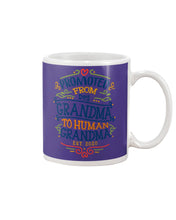 Load image into Gallery viewer, Promoted From Dog Grandma To Human Grandma Gift For Grandma Mug
