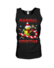 Load image into Gallery viewer, Tennis Players Magical Christmas Snowman Gift For Women Unisex Tank Top
