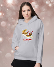 Load image into Gallery viewer, Baseball Xmas Sleigh Loading Gift For Baseball Lovers Hoodie
