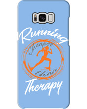 Load image into Gallery viewer, Running Cheaper Than Therapy Gift For Running Lovers Phone case
