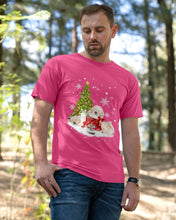 Load image into Gallery viewer, Funny Golden Retrievers Sleep In Red Boots Gift For Dog Lovers Guys Tee
