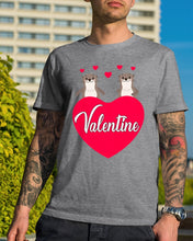 Load image into Gallery viewer, Couple Otter Valentine's Day Gift For Otter Lovers Guys Tee
