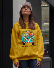 Load image into Gallery viewer, Cats Lovers Gifts - On A Dark Desert Highway Cool Wind In My Hair Sweatshirt
