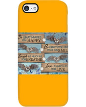 Load image into Gallery viewer, Do What Makes You Happy With Bats Gift For Girls Phone case
