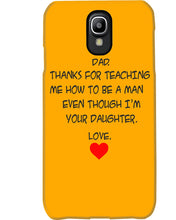 Load image into Gallery viewer, Thanks For Teaching Me How To Be A Man Phone case
