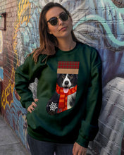 Load image into Gallery viewer, Santa Border Collie In Stock Gift For Dog Lovers Sweatshirt
