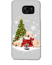 Load image into Gallery viewer, Funny Golden Retrievers Sleep In Red Boots Gift For Dog Lovers Phone case
