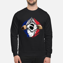 Load image into Gallery viewer, Corse Super Hero Flag Patriot Gift For Men Sweatshirt
