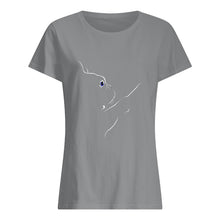 Load image into Gallery viewer, I Love My Frenchie Custom Design Gift For Friends Ladies Tee
