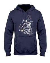 Load image into Gallery viewer, You're Not Alone Motorcycle Axe Gift For Men Hoodie
