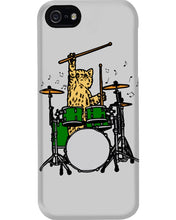 Load image into Gallery viewer, Cat Play Drum Funny Gift For Cat Lovers Phone case
