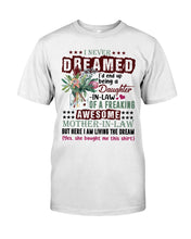 Load image into Gallery viewer, Protea Being A Daughter In Law Of A Freaking Awesome Mother In Law Gift For Women Guys Tee
