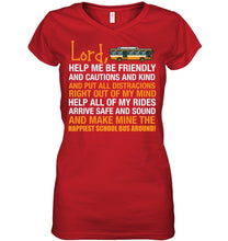 Load image into Gallery viewer, Lord Help Me Be Friendly And Cautions And Kind Gift Ladies V-Neck
