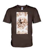 Load image into Gallery viewer, Labrador Retriever Gift For Dog Lovers Vintage Flower Guys V-Neck
