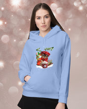 Load image into Gallery viewer, Yorkshire Terrier Loves Drinking Hot Latte Gift For Dog Lovers Hoodie
