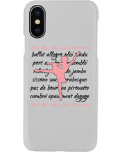 Load image into Gallery viewer, Ballet Words Pink Pattern Gift For Ballet Dancer Phone case
