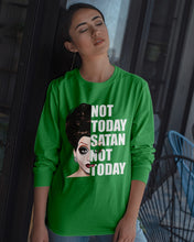 Load image into Gallery viewer, Not Today Satan Not Today Gift For Women Unisex Long Sleeve

