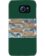 Load image into Gallery viewer, Do What Makes You Happy With Bats Gift For Girls Phone case
