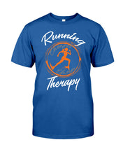 Load image into Gallery viewer, Running Cheaper Than Therapy Gift For Running Lovers Guys Tee
