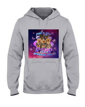 Load image into Gallery viewer, A Girl Loves Yorkshire Terrier Gift For Dog Lovers Hoodie
