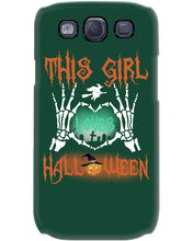 Load image into Gallery viewer, This Girl Loves Halloween Gift For Girls Phone case
