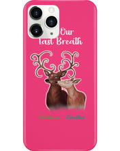 Load image into Gallery viewer, Custom Name Deers Gift For Boyfriend Till Our Last Breath Phone case

