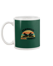 Load image into Gallery viewer, Certified Book Addicts Retro Vintage Gift For Books Lovers Mug

