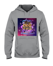 Load image into Gallery viewer, A Girl Loves Yorkshire Terrier Gift For Dog Lovers Hoodie
