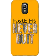 Load image into Gallery viewer, Baseball Hustle Hit Never Quit Gift For Lovers Phone case
