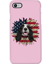 Load image into Gallery viewer, English Cocker Spaniel US Sunflower Gift For Dog Lovers Phone case
