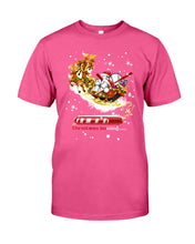 Load image into Gallery viewer, Baseball Xmas Sleigh Loading Gift For Baseball Lovers Guys Tee
