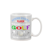 Load image into Gallery viewer, Golf Who Believes In Herself Gift For Sport Lovers Mug
