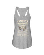 Load image into Gallery viewer, I'm Already Taken By A Sexy Crazy Woman Custom Design Ladies Flowy Tank
